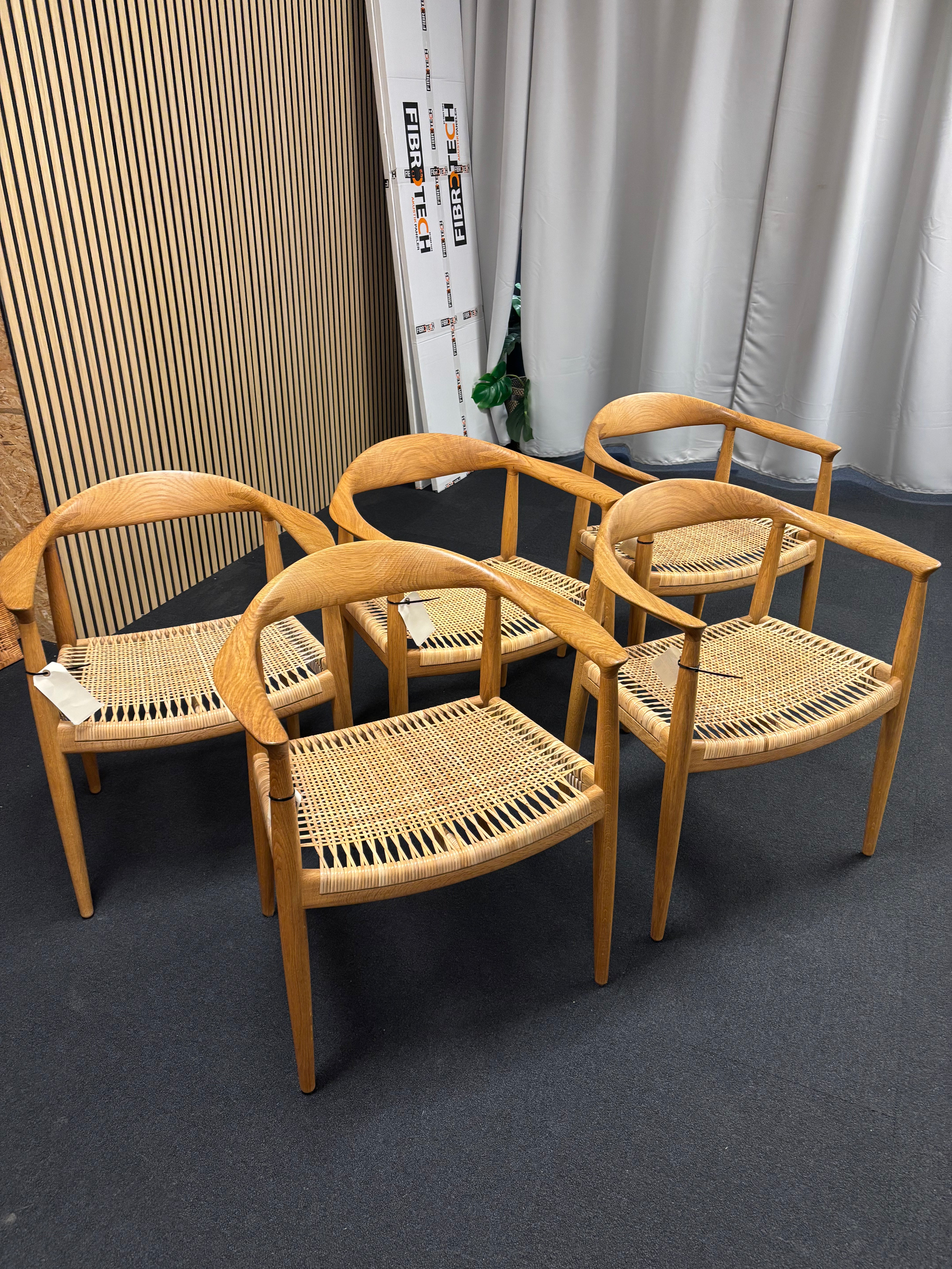 5 stk. PP513 i olieret egetræ